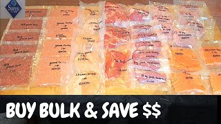 SAM'S CLUB BULK MEAT HAUL | VACUUM SEAL AT HOME | BUY BULK AND SAVE $