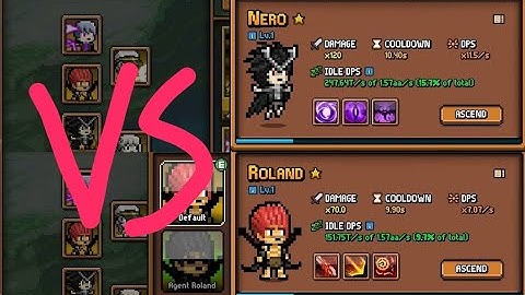 Day ByGone Solo Skill ROLAND 1* VS NERO 1*#Daybygone #gamemobile #gamevui #roland #nero