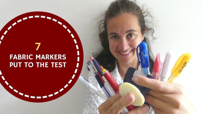 Fabric Marking PENS & PENCILS - Which are BEST? 