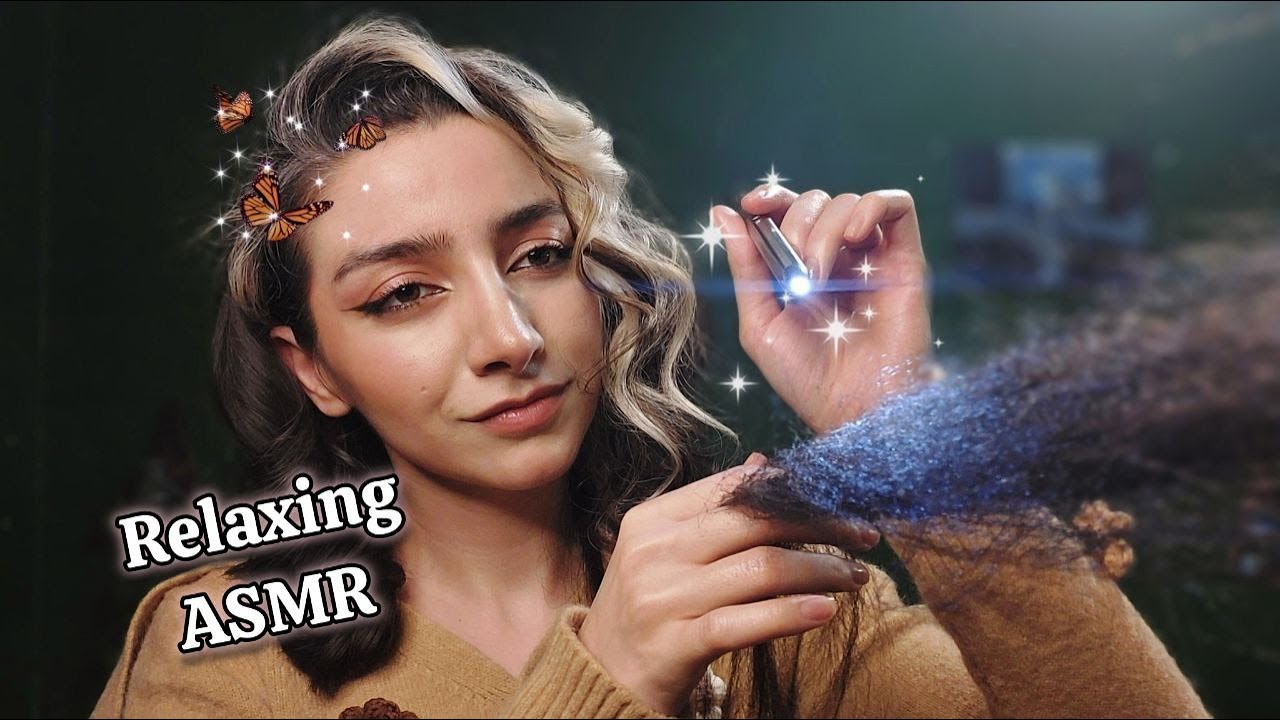 Relaxing asmr | stress relief | بهت کمک میکنم با آرامش بخوابی!