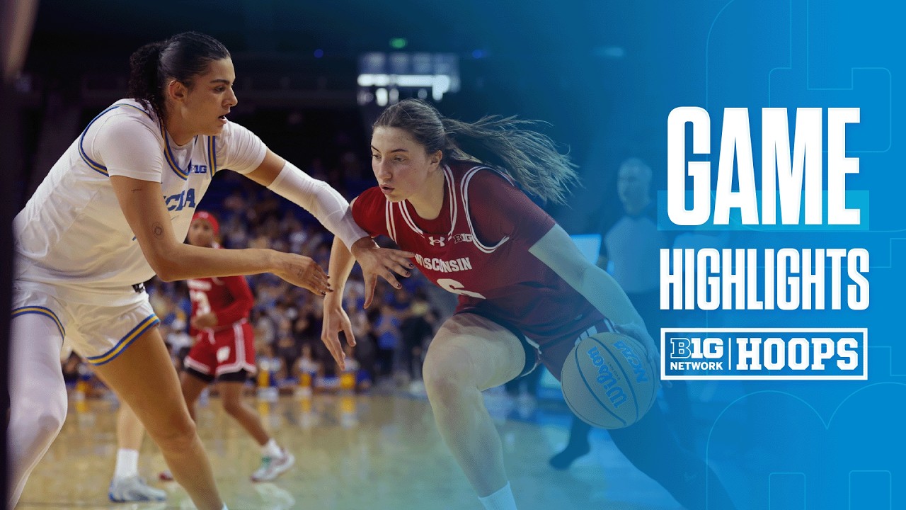 Wisconsin vs. UCLA | HIGHLIGHTS | Big Ten Women's Basketball | 02/22/26