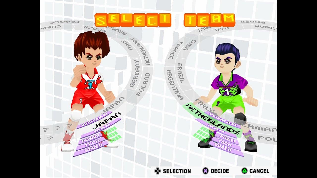 Volleyball Challenge PS2 GAMEPLAY YouTube