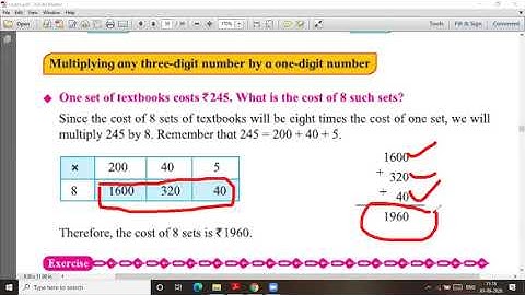 Multiplication (part 1) # std  4 # page 30 # part 2 # lecture video