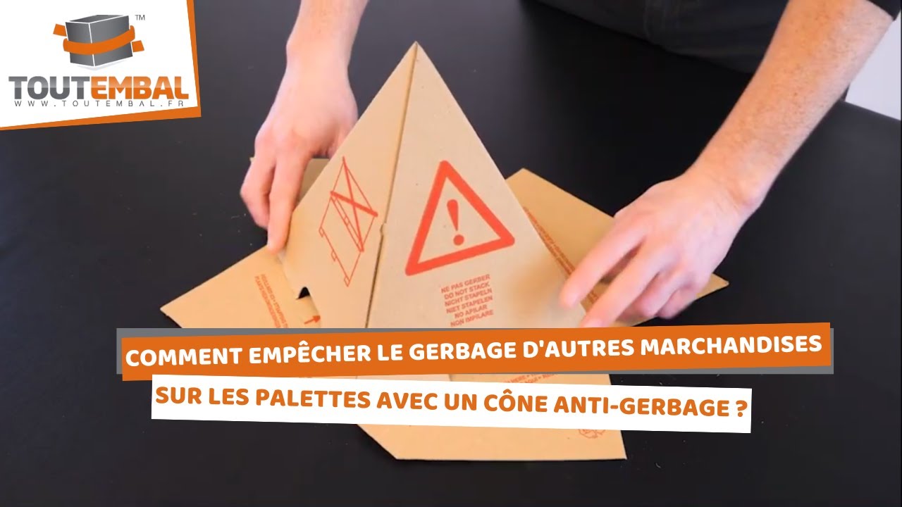 Comment empêcher le gerbage d'autres marchandises sur les palettes avec ...
