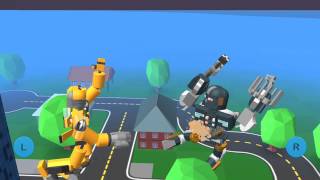 Bumblebee Versus Barricade Blocks World Addition