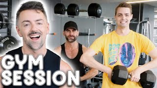 Matteo Lane & Nick Workout