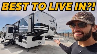 One of the BEST RVs to live in full time! 2026 Riverstone Legacy 420RE — Full RV Tour | Myles RVs