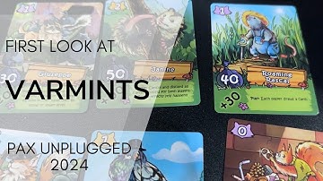 First Look at Varmints - PAX Unplugged 2024