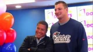 Dunkin' Donuts Lunch with Gronk