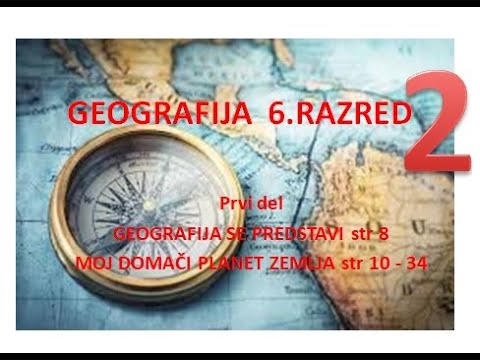 GEOGRAFIJA 6.razred PRVI DEL 2