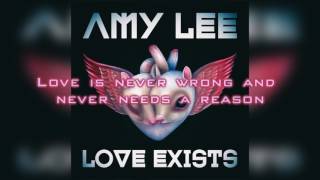 Amy Lee - Love Exists [Lyrics]