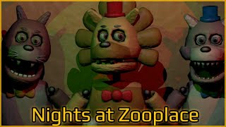 Nights at Zooplace | Gameplay & ALL JUMPSCARES