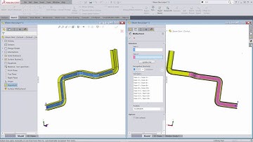 SOLIDWORKS Tutorial: Unbend a Bent I-Beam