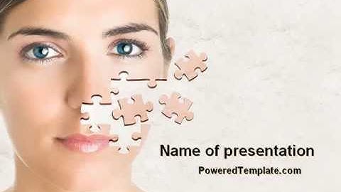 Skin Care PowerPoint Template by PoweredTemplate.com