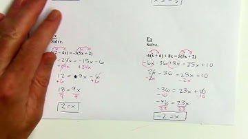 Algebra 1 - Big Ideas 1.3 - Solving Equations with Variables on Both Sides