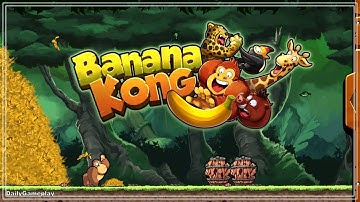 Banana Kong  - Gameplay Walkthrough (Android, iOS)