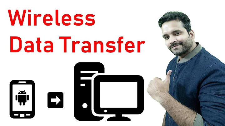 Wireless Data Transfer Android to PC | Wifi Data Transfer