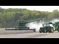 Soybean Harvest 2020 | John Deere S670 Harvesting Soybeans | Ontario, Canada