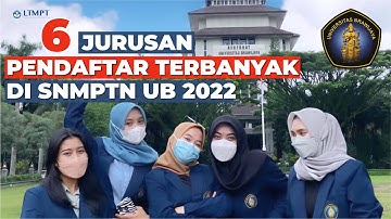 6 Jurusan Peminat Terbanyak di UB pada SNMPTN 2022