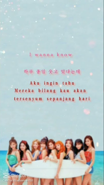 TWICE WHAT IS LOVE? BAHASA INDONESIA