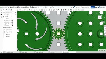 Onshape Tutorial - Simple Gear Train with Idler