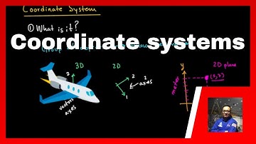 EASY explanation of coordinate systems (physics)!