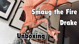 Unboxing Smaug The Fire-Drake from WETA