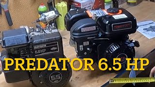 HarborFreight Predator 6.5HP Motor install on a Craftsman Rotor Tiller