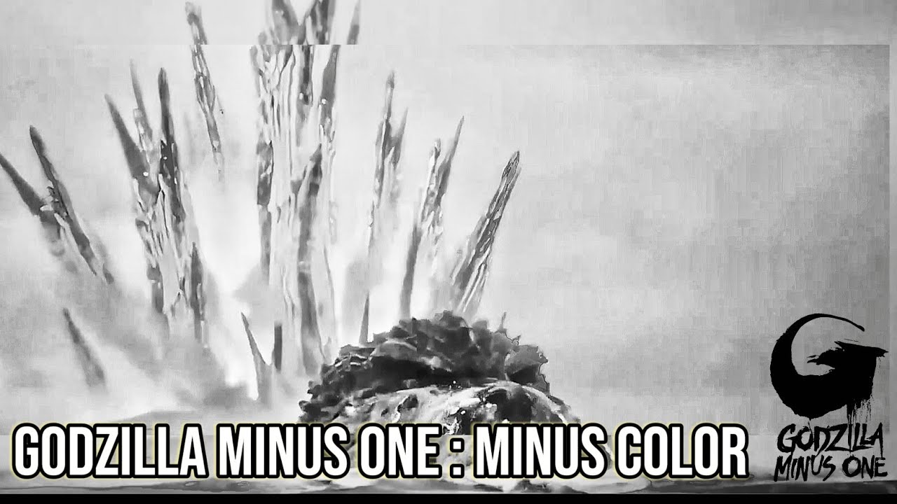 All Atomic Breath Scenes Godzilla Minus One : Minus Color Edition ( 1954' Black And White ) : HD ...