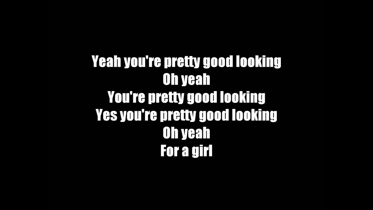 You're Pretty Good Looking (For A Girl) - The White Stripes - Lyrics On ...