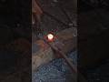 Hammer's strike, fire's spark 🔥💥 #Blacksmith #Power"💪 #germany #youtubeshorts #shorts #viral #subscr