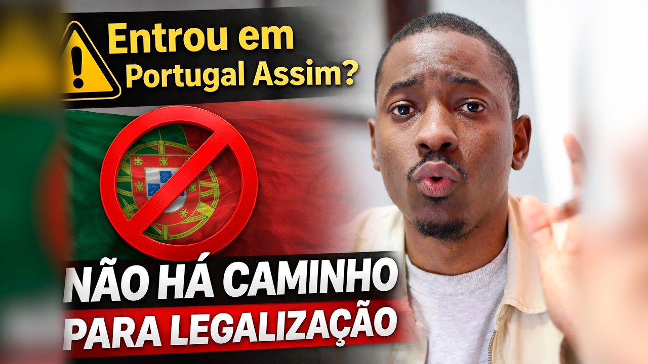 Não Há Meios de Legalização em Portugal Para Quem Entra Assim