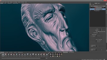 Mudbox HEAD Sculpting - Butler