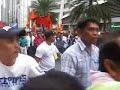 Estrada joins Makati rally