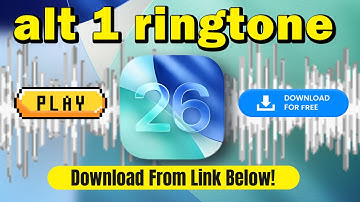 alt 1 ringtone | ios 26 ringtone | Reflection alt 1 | Download