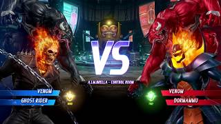 Marvel vs. capcom: infinite venom and ghost rider vs carnage dormammu