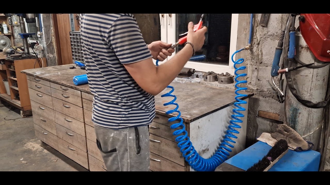 How I built a compressed air system - YouTube