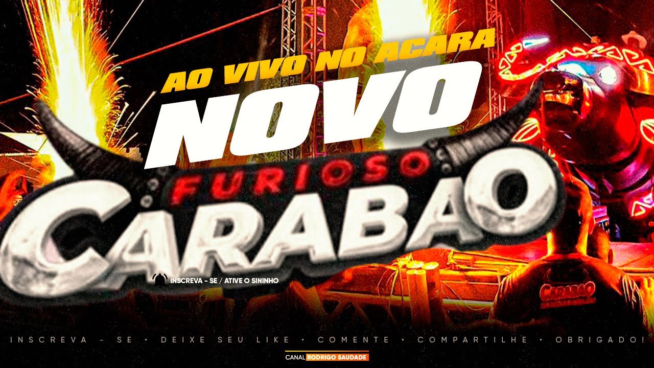 NOVO CABARAO AO VIVO NO ACARÁ I REVEILLON ACARÁ I NOVO CARABAO 2026 DJ DALTON