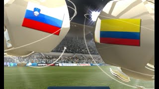 SLOVENIA vs COLOMBIA (2-1) BIG 8 WORLD CUP