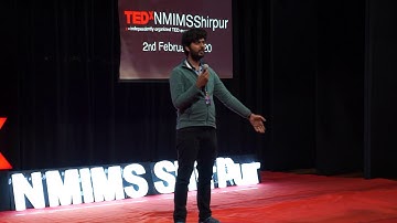 Your network is your net worth | ASHUTOSH  | TEDxNMIMSShirpur