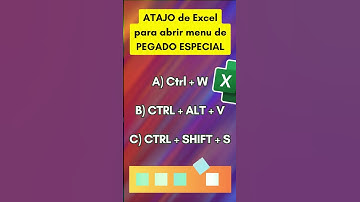 🌟 Pegado Especial con ATAJO en Excel  #excelbasico  #exceltips  #preguntasyrespuestas  #office