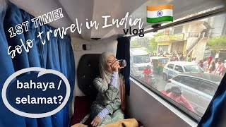 muslim girl travel in India 🇮🇳 | Review toilet tepi jalan, sleeper bus screenshot 2