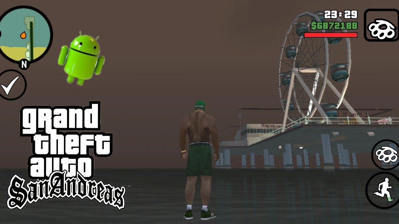 Andando sobre as águas para GTA San Andreas