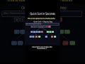 Quick Sort Visualization | Algorithm Explained Step by Step (DSA Made Easy) 🚀#shorts