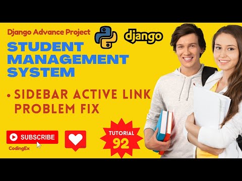 Sidebar Active Link Fix | Django Projects | Django Tutorial in Hindi
