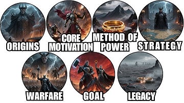 Morgoth and Sauron - What Was The Difference?