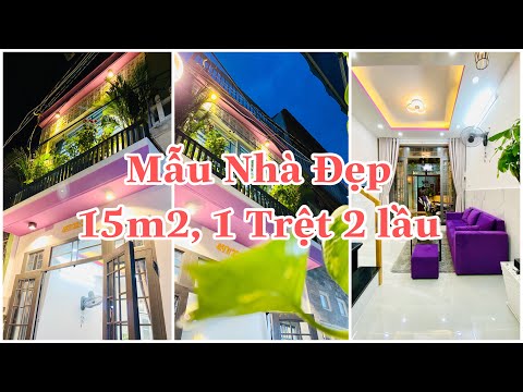 Chia sẻ mẫu nhà đẹp gò vấp #TD001 | Mẫu nhà đẹp 15m2 Quận Gò Vấp