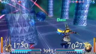 Dissidia Final Fantasy [AHP]  WoL Vs Cloud [Advent Eva] R2