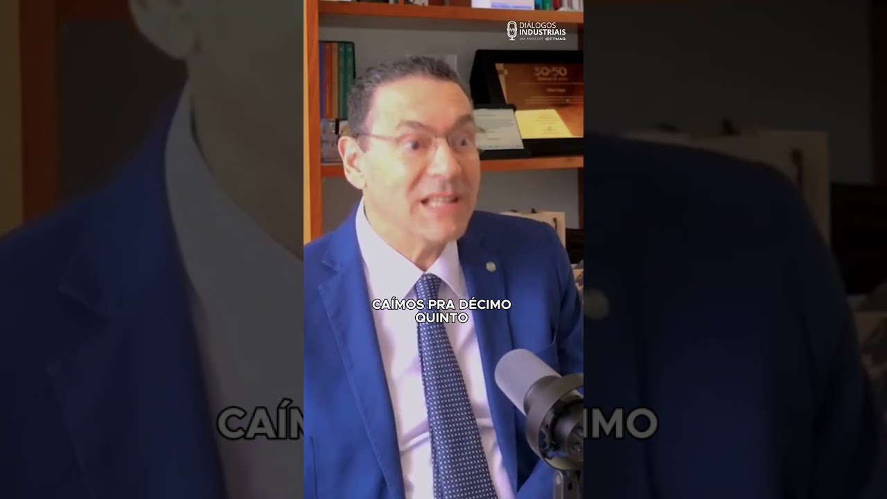 Brasil caiu no ranking da indústria mundial e segue perdendo espaço