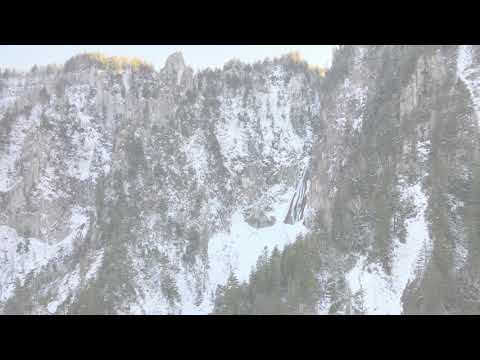 [4K]20210422 銀河の滝・流星の滝＠層雲峡